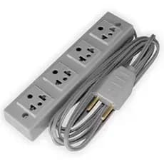 Extensão Elétrica Luster 4 Entradas 110v 220v Régua