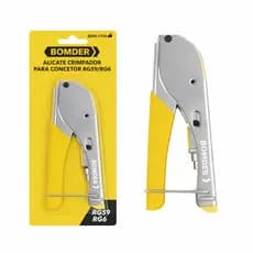 ALICATE CRIMPADOR PARA CONECTOR RG59/R6 BOM-1704