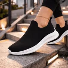 Tênis Meia Feminino Academia Caminhada Trabalho