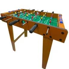 Mesa Pebolim Totó Futebol Mesa Grande completa Portátil C/ Bolas Placar Brinquedo Infantil Lazer em Família