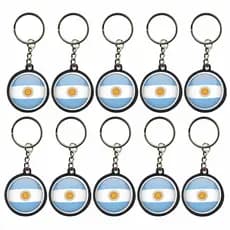 Kit 10 Chaveiros Bandeira argentina turismo Lembrancinhas