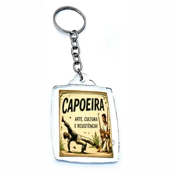 Kit 10 Chaveiros Capoeira Cultura Brasileira