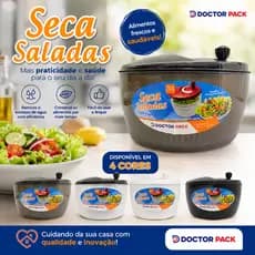 Centrifuga de Seca Salada Secador Verduras Manual
