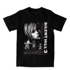 Camiseta Camisa Blusa Unissex Algodão Silent Hill 3 Men Women T Shirt Horror Game