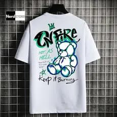 Camisa Camiseta StreetWear Bear Algodão Premium