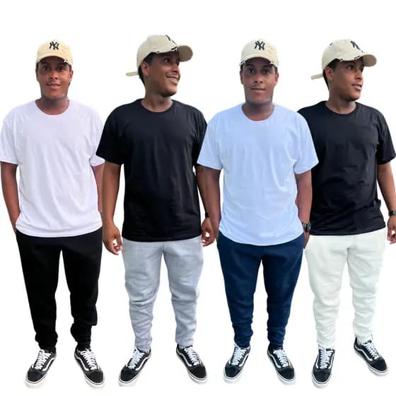 Calça Moletom Masculina Calça Jogger Masculina com 3 Bolsos Moletom Masculino Estiloso do P ao G3