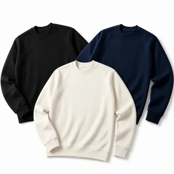 Blusa de Moletom Feminina Sem Capuz Leve Inverno Casual Confortável P ao GG