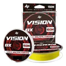 Linha de Pesca Albatroz Vision X8 0,12 14lb 150m Yellow 8X