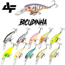 Isca Artificial Bicudinha Albatroz Meia Água Ultra Light Robalo Tucunaré