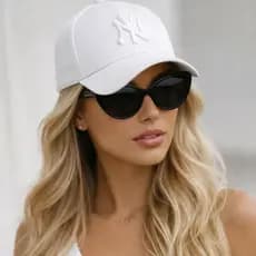 Boné Aba Curva Ny Bordado Moda Feminina ou Masculina Ajustável York