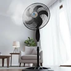 Ventilador de Coluna Pedestal Super Power 110/220V Altura Ajustável Silencioso Forte