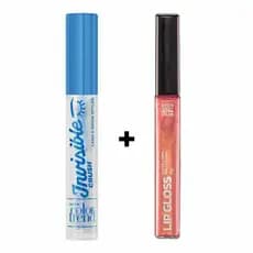 Kit Máscara Color Trend Incolor para Cílios e Sobrancelhas 8g + Lip Gloss Labial Ultra Color Rosa Impacto 7ml Avon