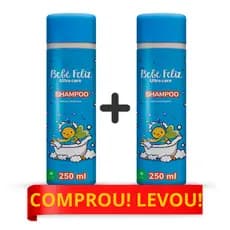 SHAMPOO PARA BEBE - COMPROU LEVOU BEBE FELIZ