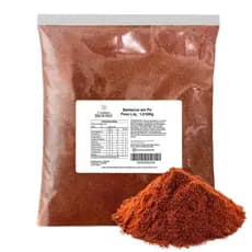 Cozinhas Brasileiras barbecue em pó tempero defumado ideal p/ churrasco carne assada frango 200g, 500g e 1,010Kg