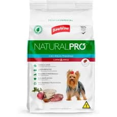 Promoção Baw Waw ração para cães natural pro premium sabor carne/ frango todos portes 10,1kg