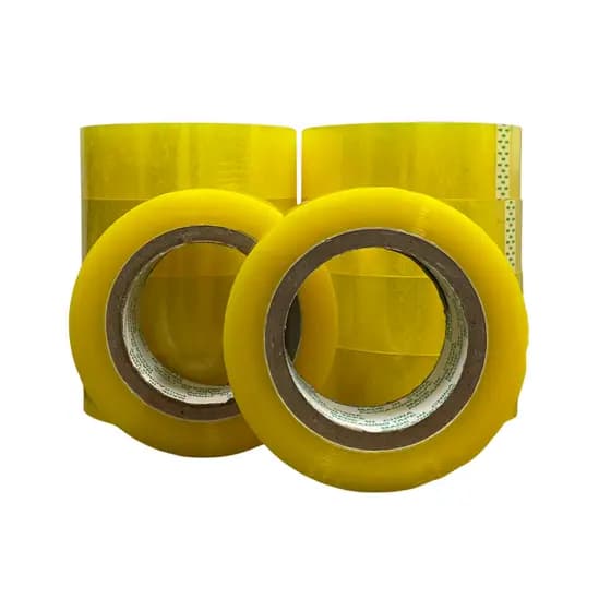 Kit com 20 Rolos de Fita Adesiva Transparente 500MT