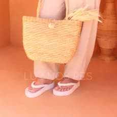 Chinelo Trançado Plataforma - Charme e Conforto em Cada Passo Dia a Dia
