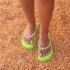 Chinelo Brilho Feminina Confort Leve Macia Lançamento 2024 Reff03