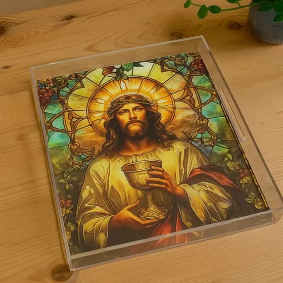 Moldura em Acrílico Transparente Personalizada 40x30cm