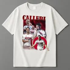 Camiseta São Paulo Torcedor Estampa Exclusiva Calleri Futebol Treino Esporte Moda