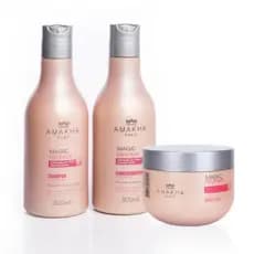 Kit Magic Repair 3: Shampoo + Condicionador + Máscara Efeito Teia | Amakha Paris