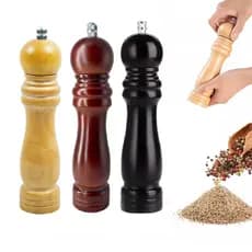 Moedor Manual Madeira Gourmet Pimenta e Sal Temperos