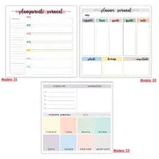 Quadro Lousa Magnética Planner Imã Porta Recados Your House