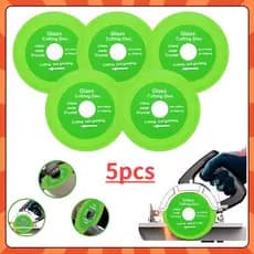 5/3/1pcs Disco Diamantado Para Corte De Vidro Porcelanato Piso e Cerâmica 100mm*20-22mm