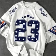Camiseta T-shirt Los Angeles California 23 Jersey Premium 100% Algodão Streetwear