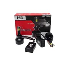 Kit Par Ultra Led Premium Asx H1 18000lm 100w 9-100v 6000k/ H7 18000lm 100w 9-100v 6000k