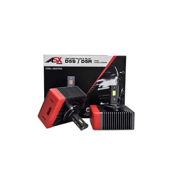 Kit Led Csp Asx D5s/d5r 14000lm 100w 9-100v Cambus Integrado