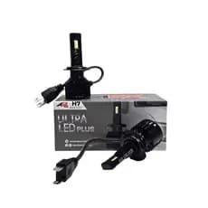 Par Lâmpada Ultra Led H7 Plus Asx 12000 Lúmens 80w 6000k