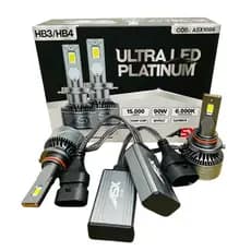 Ultra Led Platinum HB3/HB4 15000 Lumens 90w Asx Super Lançamento