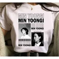 camisa Camiseta Min Yoongi Futures Gonna Be Okay Unissex fashion