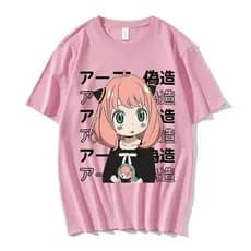 Camiseta Anime Japonês Spy x Família Anya Moda Indie Manga fashion