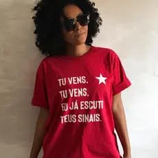 Camisa Lula - Tu Vens - 100% Algodão FASHION