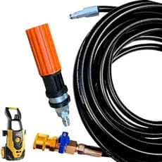 Mangueira com Registro Engate Rápido + Bico Variador Para Lavadoras Tramontina Master