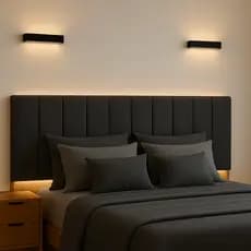 Kit Com Até 7 Cabeceiras de Cama LUXUOSAS Casal 45x20cm - Envio Rápido!