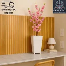 Kit Painel de Ripado BARATO LUXUOSO FÁCIL DE COLAR 45x11 - ENVIO ULTRA RÁPIDO!