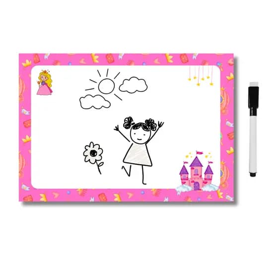 Lousa Mágica Infantil De Escrever E Desenhar - Quadro Branco - brinquedo infantil Para menina/menino
