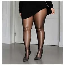 Meia Calça Fina ANTICELULITE Fio 70 Plus Size – Veste do 36 ao 54 | Conforto e Alta Elasticidade