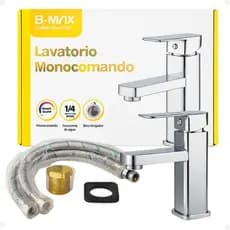 Torneira Banheiro Misturador Acabamento Monocomando Aço Inox ou Preto Lavabo Pias Qualidade Premium
