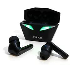 Fone De De Ouvido Bluetooth 5.4 Esportivo Resistente Água Preto Para Gamer Jogos Android e iPhone