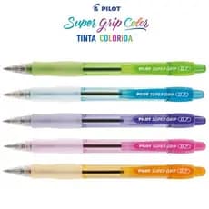 Caneta Esferografica Super Grip Colors 0.7mm BPGP-10R-COLOR-F - Pilot