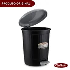 Lixeira Com Pedal Cozinha Banheiro Escritório 7 Litros