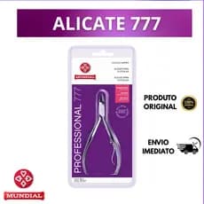 Alicate Cutícula Mundial 777 Profissional Inox Original esterilizável em autoclave afiado