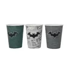 Kit 3 Copos Descartáveis Batman – 300ml