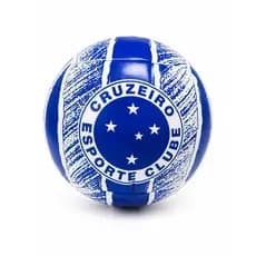Bola Cruzeiro Esporte Clube Infantil Azul e Branca Futebol Campo Lazer