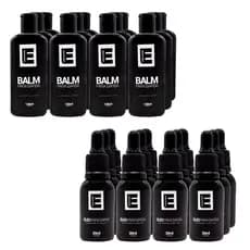 6 BALM PARA BARBA 140ml + 6 ÓLEO PARA BARBA 30ml EVOLUTION BARBER