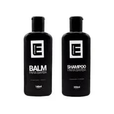 BALM PARA BARBA 120ml + SHAMPOO PARA BARBA 200ml - EVOLUTION BARBER - KIT PARA BARBA